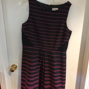 Loft striped dress
